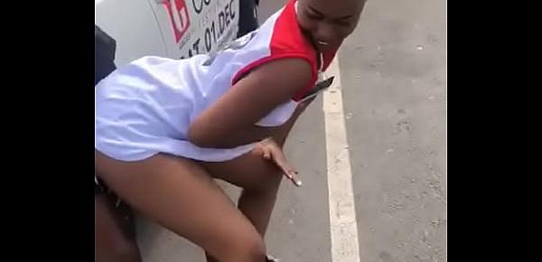  She twerk on my dick in the street